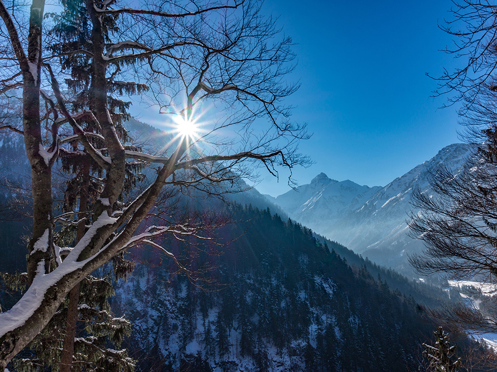 Frau Bergschön Gerstruben Oberstdorf Wanderung