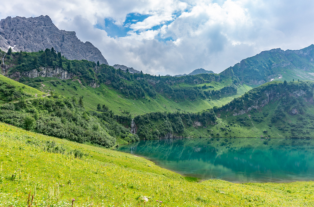 Frau Bergschön Oberallgäu Lachenspitze Bergwandern Tour