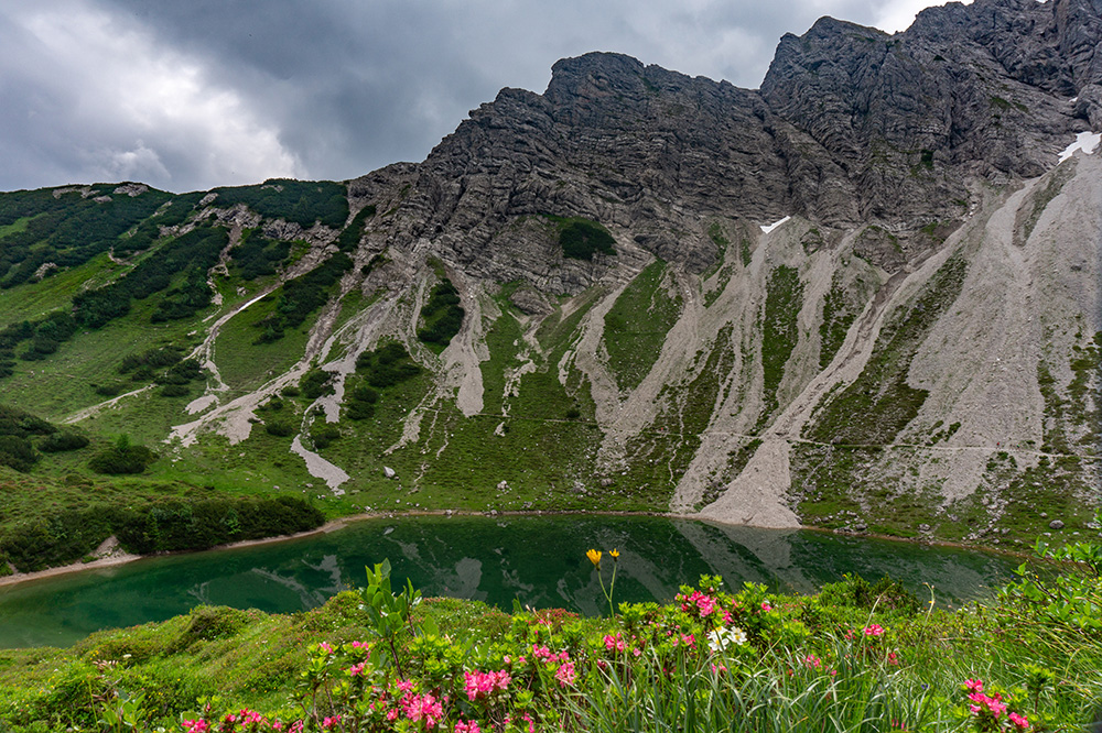 Frau Bergschön Oberallgäu Lachenspitze Bergwandern Tour