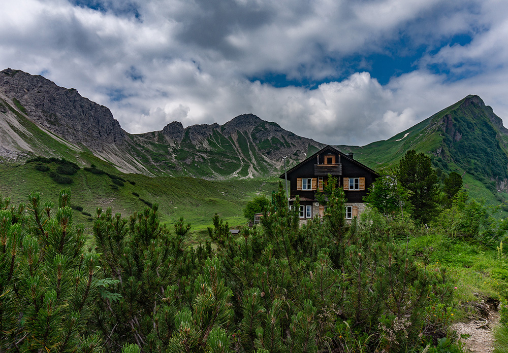 Frau Bergschön Oberallgäu Lachenspitze Bergwandern Tour