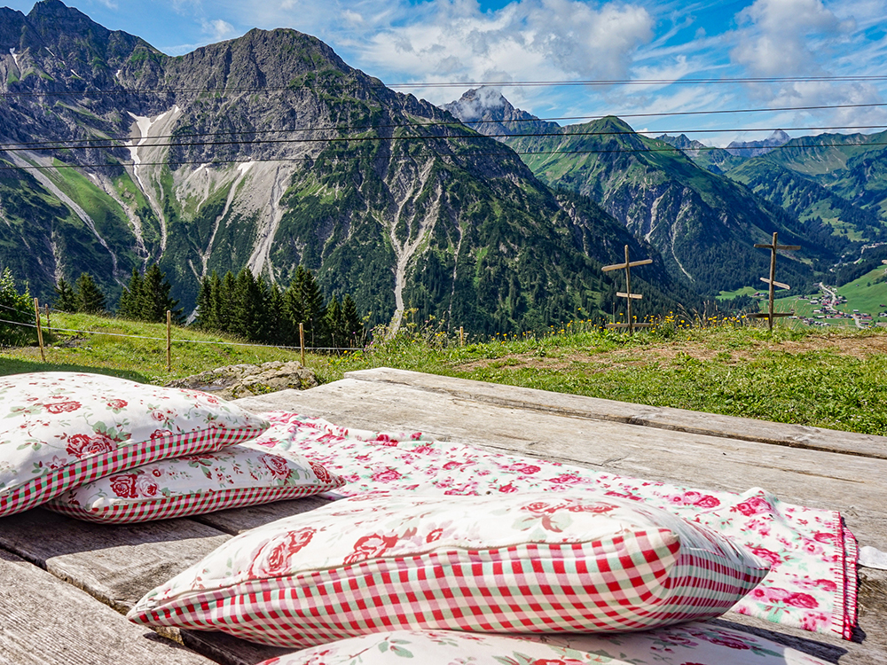 Frau Bergschön Kanzelwand Kuhgehrenalpe